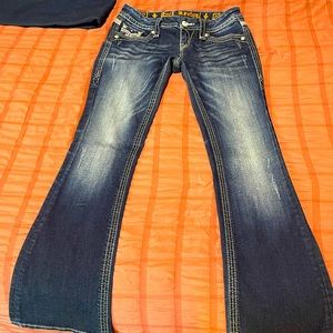Rock Revival Maggie 822 Boot Cut Jeans Size 27 - like NEW!!